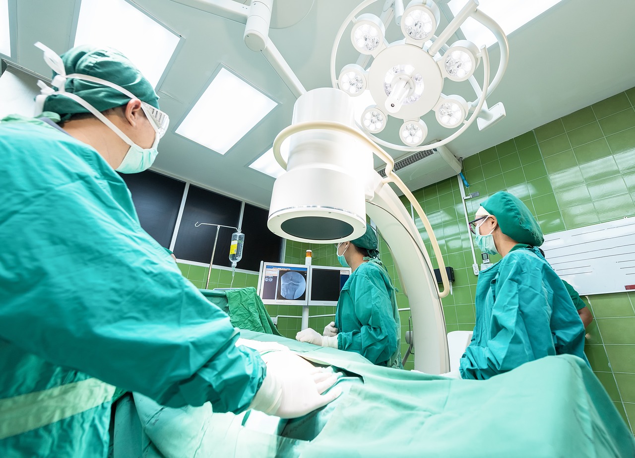 surgeon in operating room